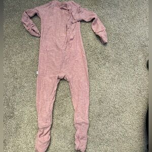 Little Sleepies Pink Kids One Piece Footie